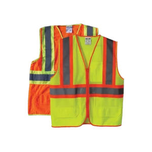 Safety Reflective Vest In Multi Shades