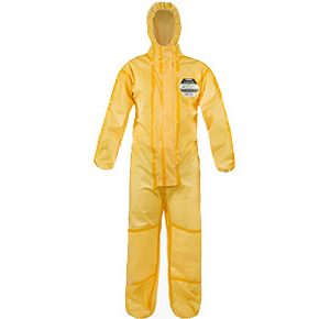 Disposable Chemical Suit, Color Yellow