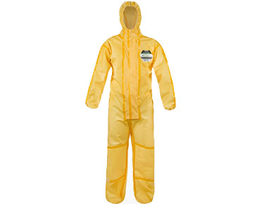 Disposable Chemical Suit, Color Yellow