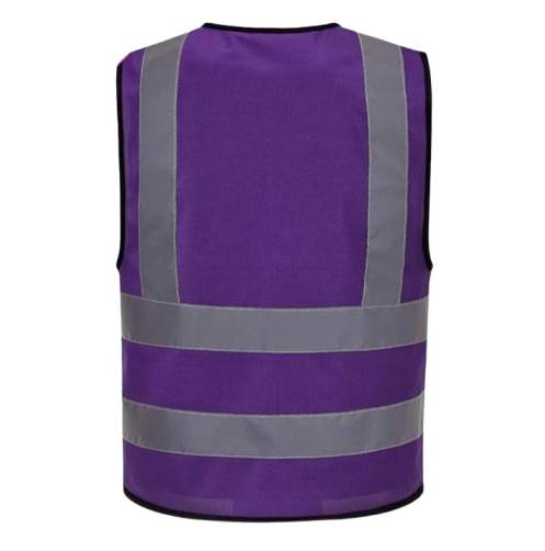 Safety Vest 120 GSM Purple - Image 2