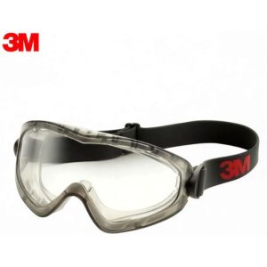 3M SAFETY GOGGLES ANTI SCRATCH AND FOG WITH CLEAR LENS