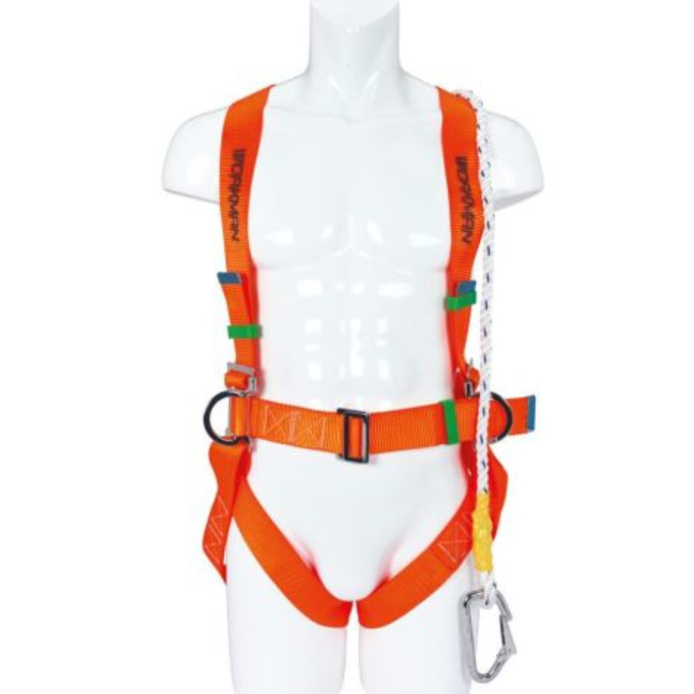FULL BODY WK08 FALL ARREST WORK POSITIONING SAFETY HARNESS